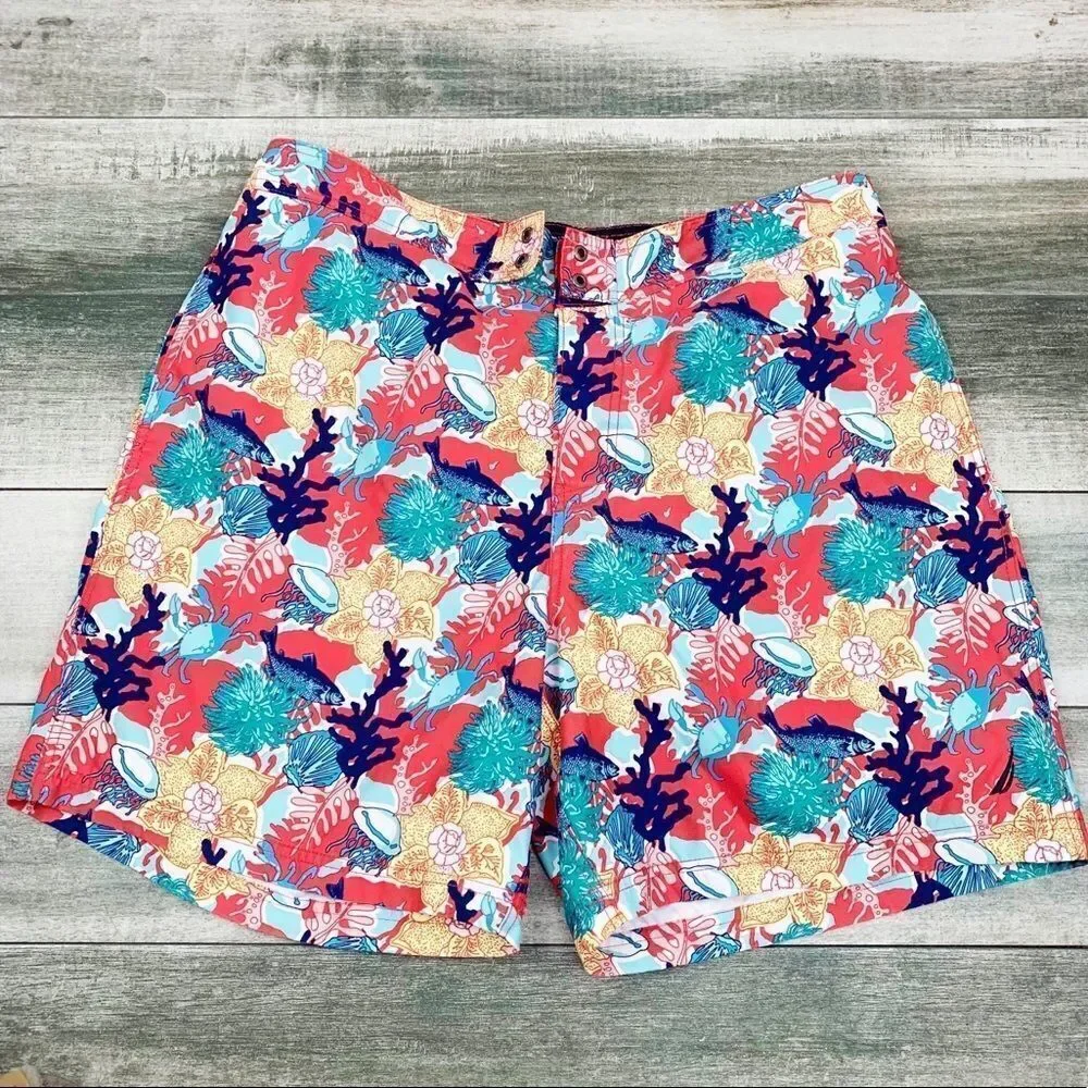 Nautica coral reef swim trunks‎